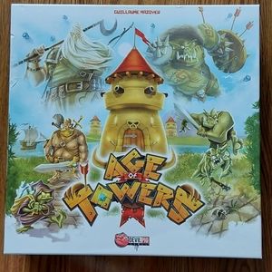 Age of Towers Fantasy Board Game Complete New Rare
